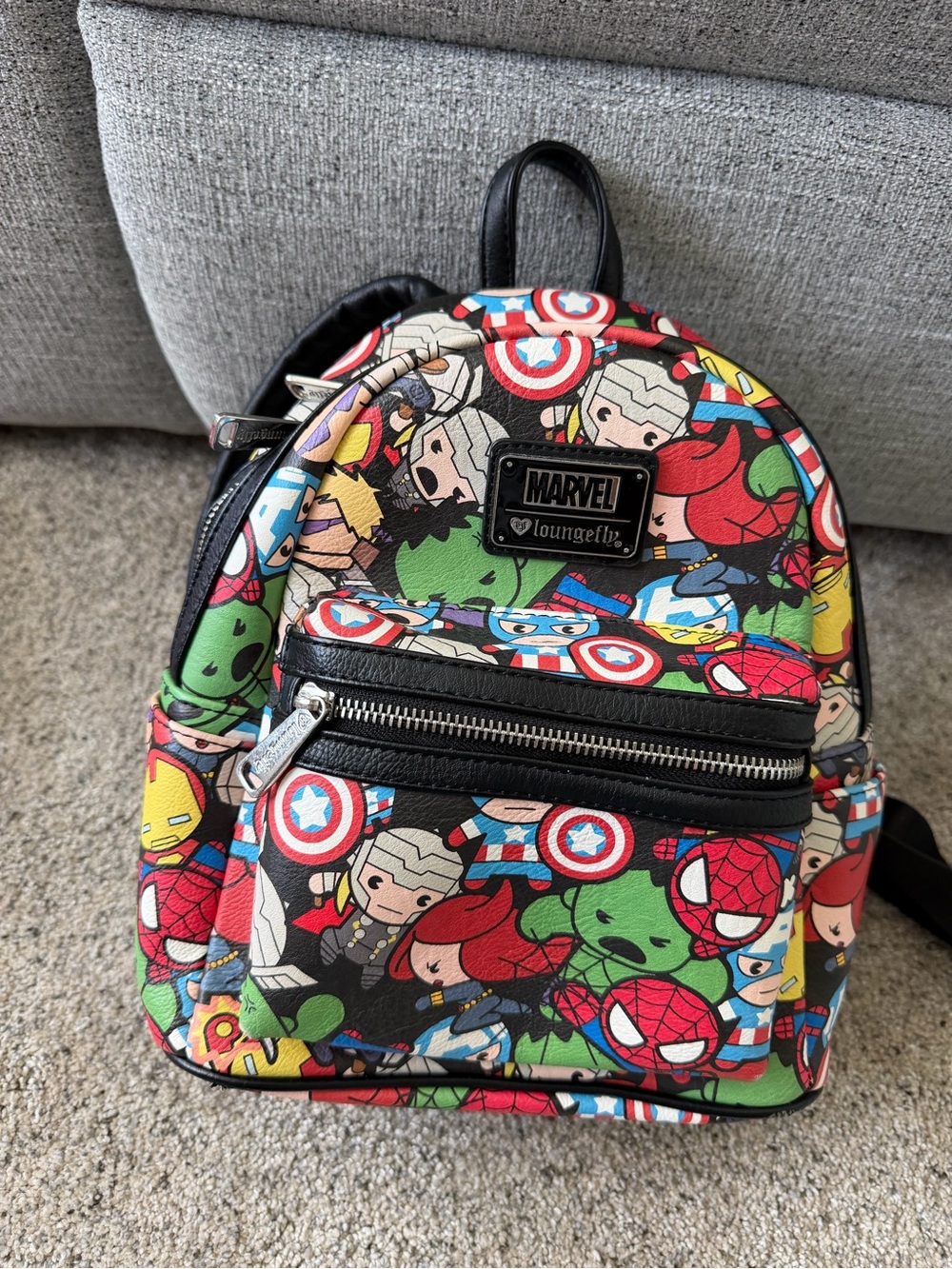Marvel Loungefly' Multicolor Mini Backpack